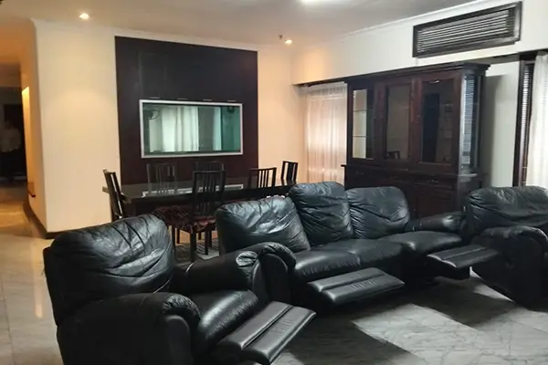 Sewa 4 kamar Apartemen Pavilion luas 330 m2 full furnish