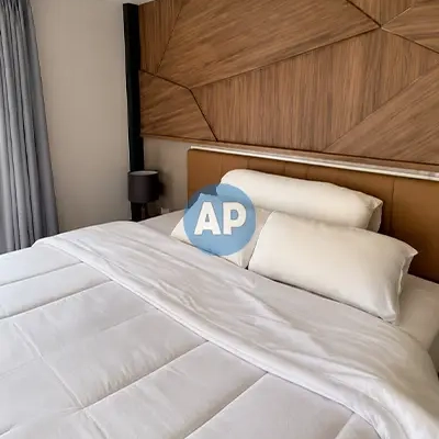 Kamar tidur utama Apartemen Pavilion 2 kamar renovasi