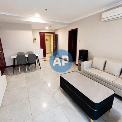 Apartemen pavilion tower 2 2 bedroom dekat mrt living room Living room apartemen Pavilion Tower 2 2 bedroom dekat MRT