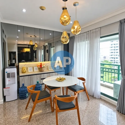 Dining room Apartemen Pavilion 2 kamar tidur