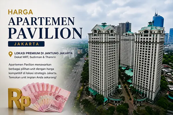 harga apartemen pavilion
