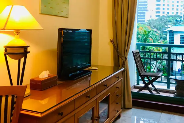 Jual apartemen Pavilion lantai rendah 58 m2
