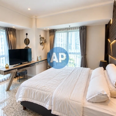 Kamar utama apartemen Pavilion 2 bedroom 115 m2