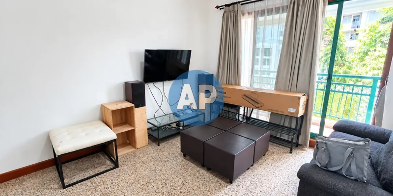 Ruang keluarga sewa 1BR Apartemen Pavilion