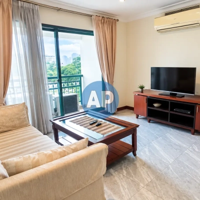 Ruang keluarga apartemen pavilion 115m2 Ruang keluarga Apartemen Pavilion luas 115 m2